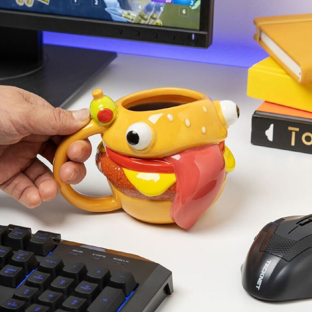 Fortnite Durrr Burguer 3D mug 450ml - Image 3