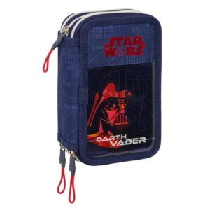 Star Wars Darth Vader triple pencil case 37pcs