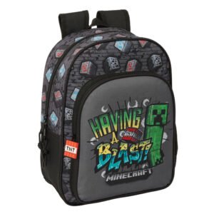 Minecraft Graffiti adaptable backpack 34cm