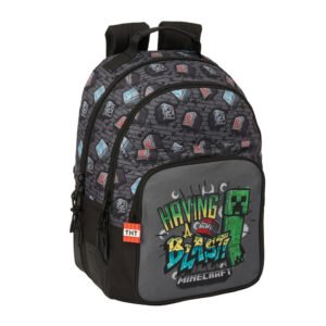 Minecraft Graffiti adaptable backpack 42cm