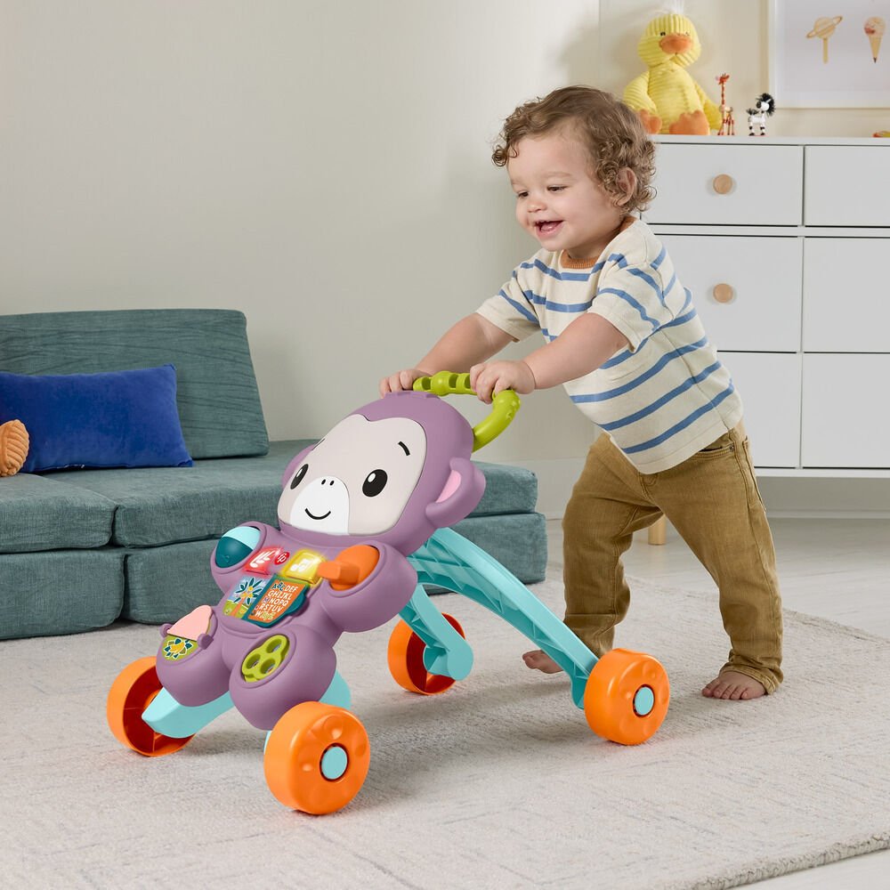 Laugh & Learn Purple Monkey Walker First Steps - Image 2