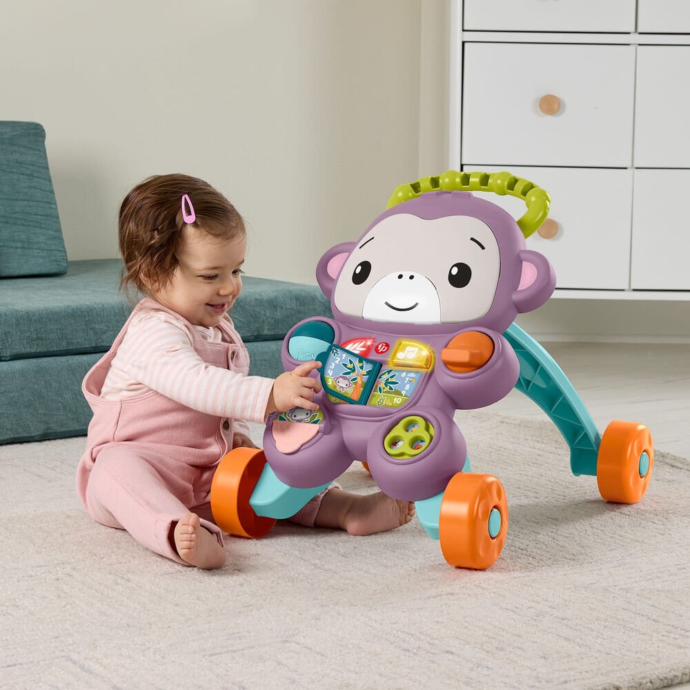 Laugh & Learn Purple Monkey Walker First Steps - Image 3