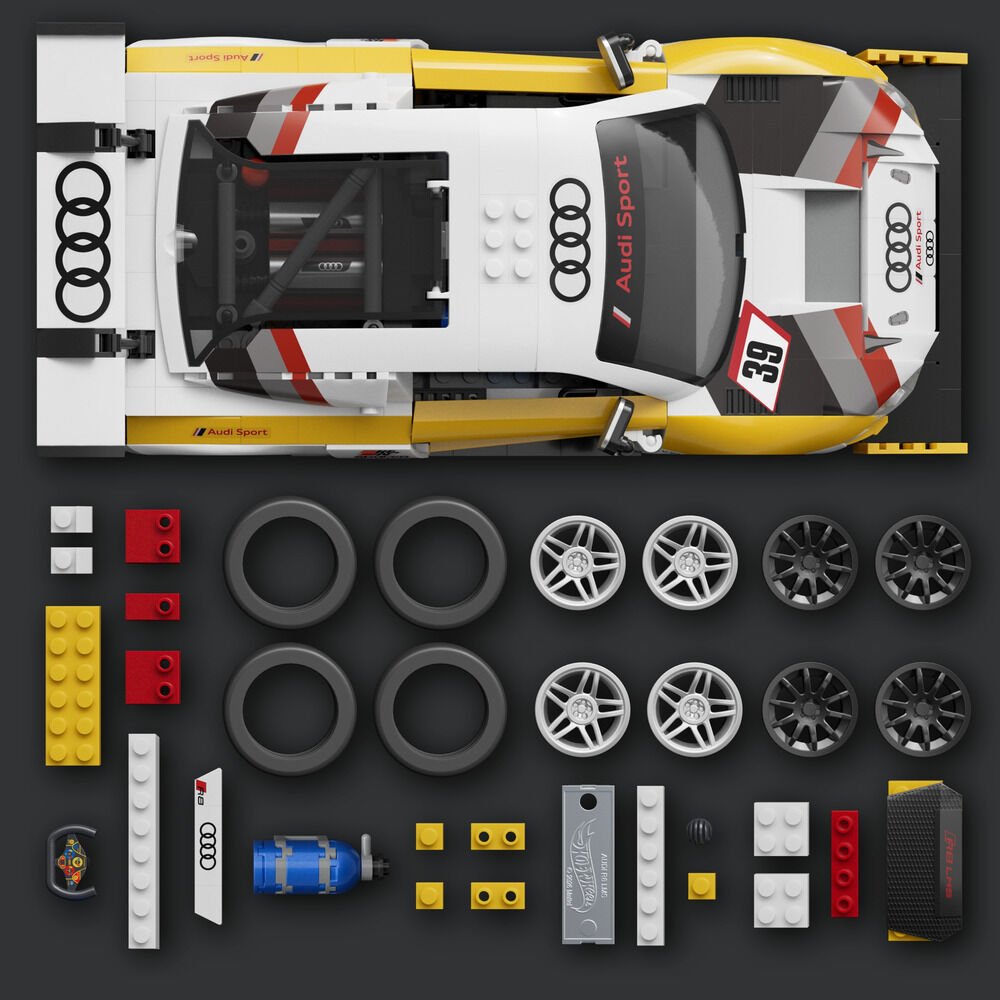 Hot Wheels Audi R8 LMS Elite construction set - Image 4