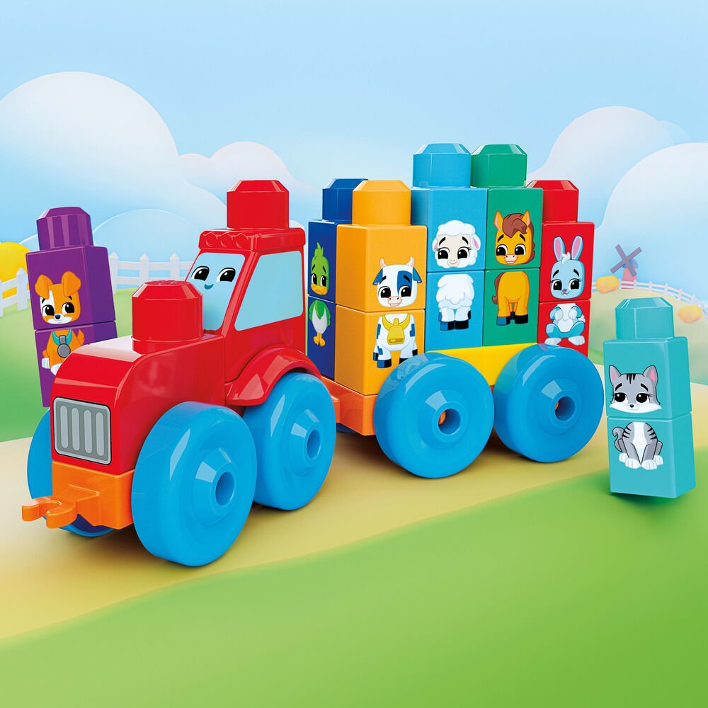 MEGA Bloks Build & Match Animal Tractor 30pcs - Image 5