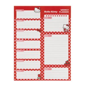 Hello Kitty weekly planner
