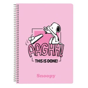 Snoopy A5 notebook