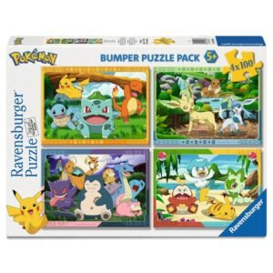 Pokemon puzzle 4x100pcs