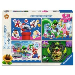 Super Mario puzzle 4x100pcs