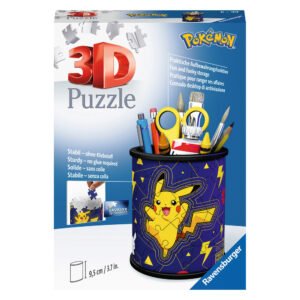 Pokemon puzzle 3D pencil holder 54pcs