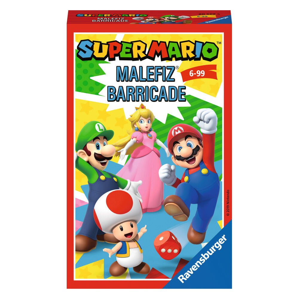 Super Mario Malefiz Barricade travel game
