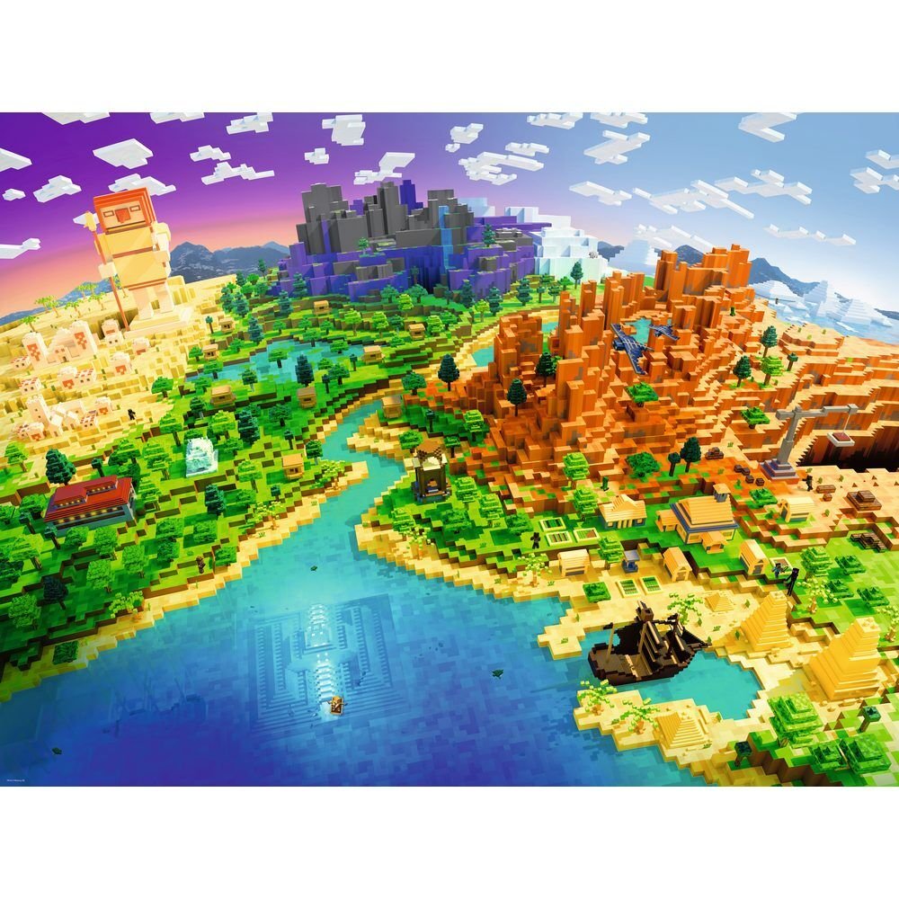 Minecraft puzzle 1500pcs - Image 2