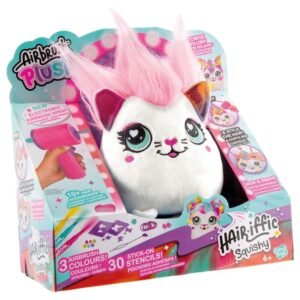 Airbrush Plush assorted plush toy squishy airbrush hair accessories