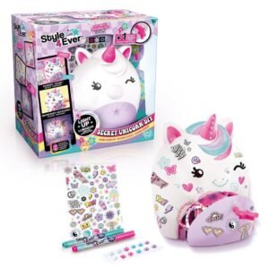 Style 4Ever secret unicorn lamp with key compartment