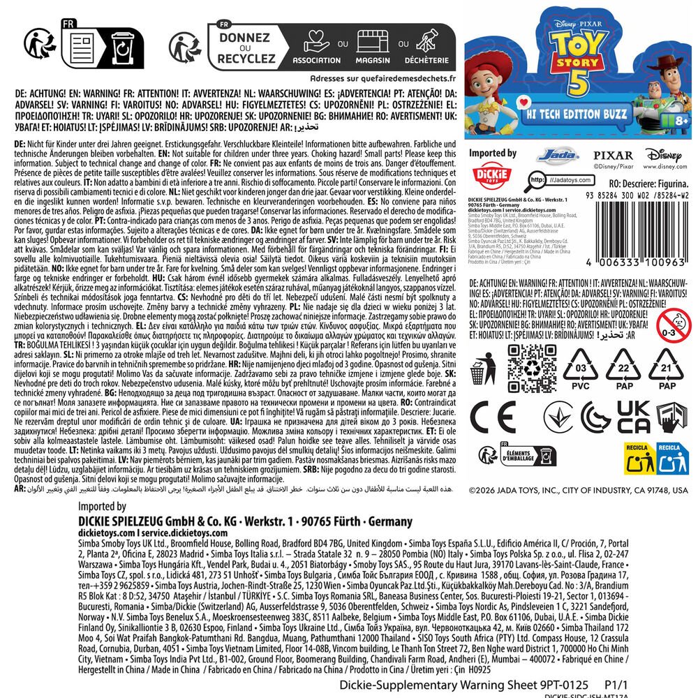 Disney Pixar Toy Story metalfigs assorted figure 7cm - Image 6