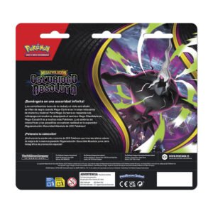 Spanish Pokemon Absolute Darkness Mega Evolution Expansion pack of card games 3 envelopes