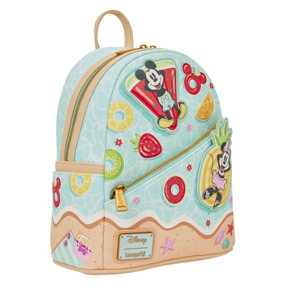Loungefly Disney Mickey & Minnie Beach Fun backpack 26cm - Image 3