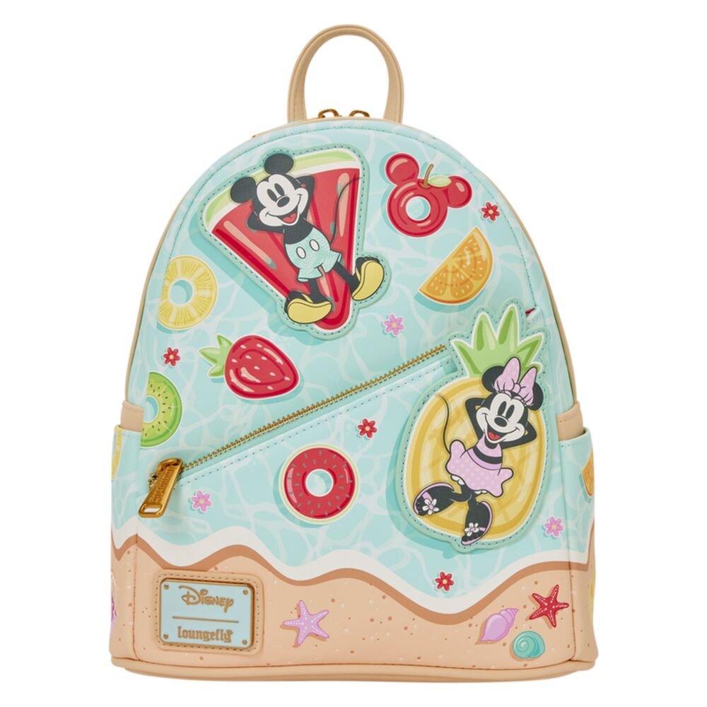 Loungefly Disney Mickey & Minnie Beach Fun backpack 26cm - Image 4