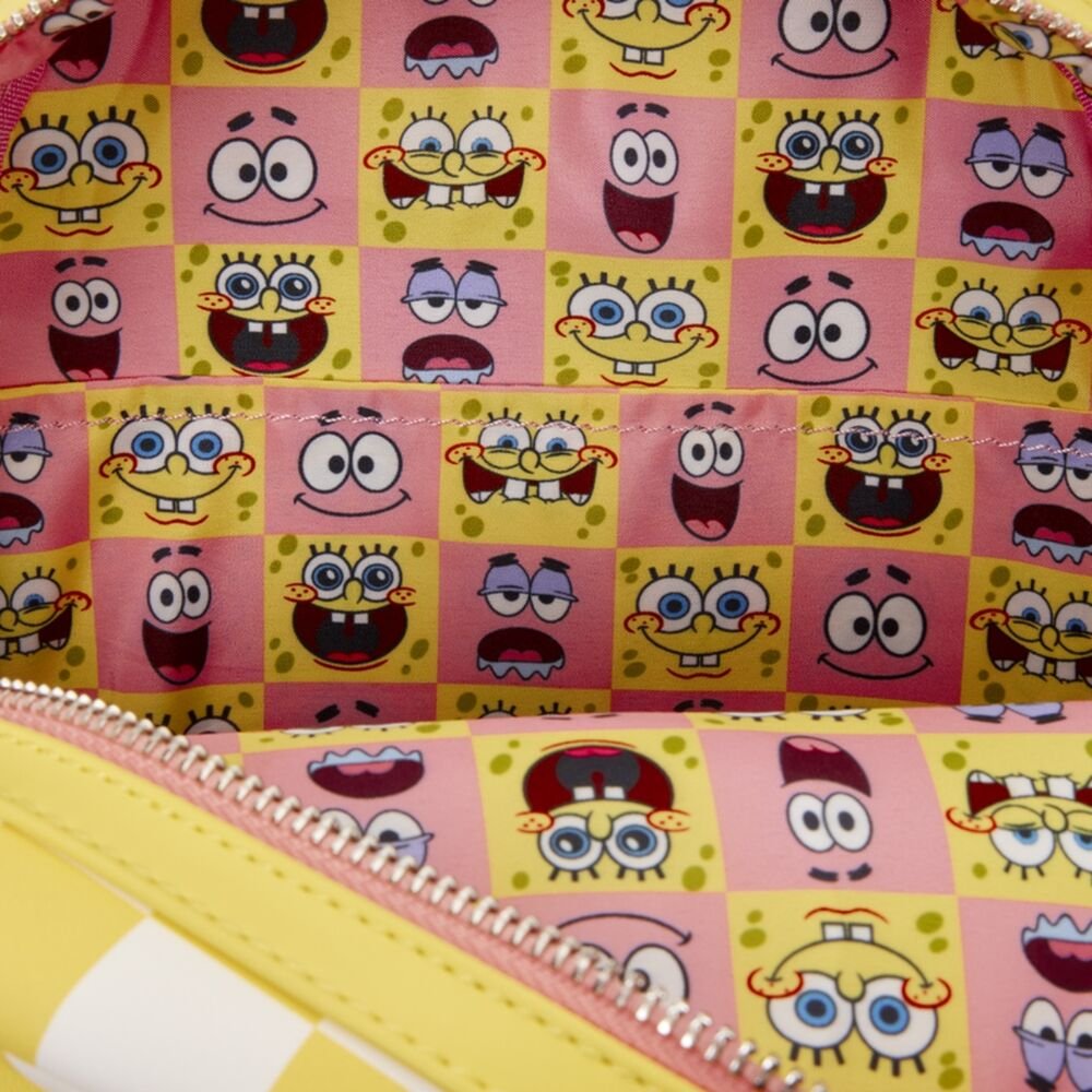 Loungefly SpongeBob SquarePants & Patrick Star Checkered backpack 26cm - Image 4