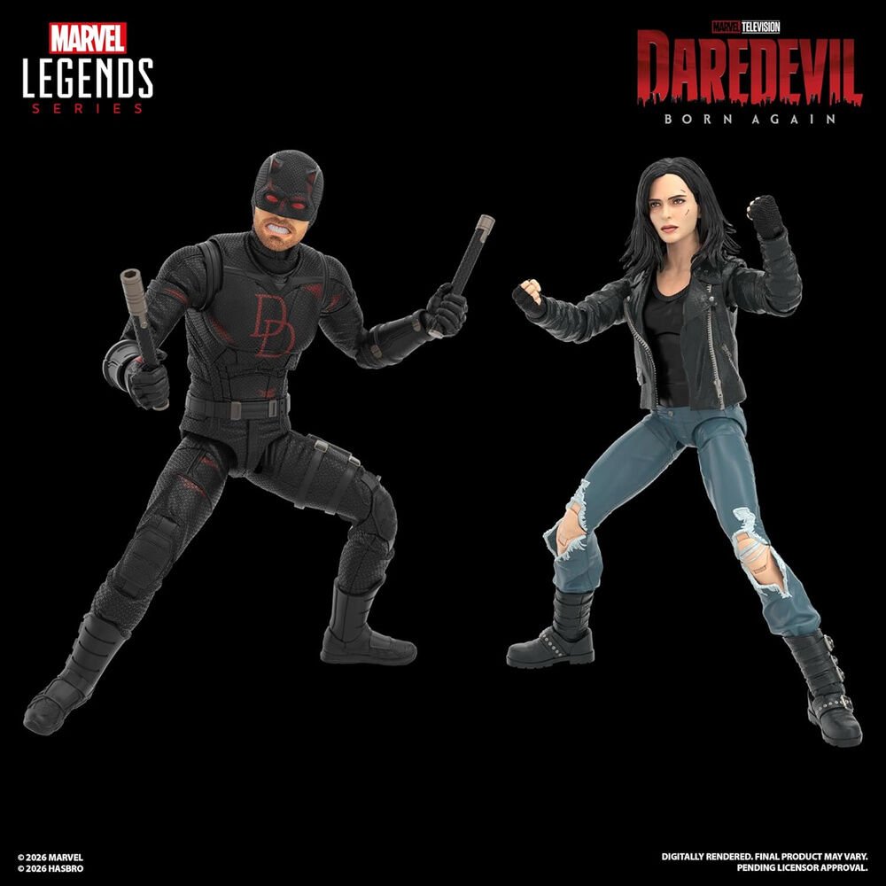 Marvel Legends Daredevil Born Again Daredevil & Jessica Jones figure 15cm - Image 4