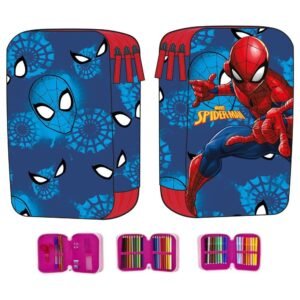 Marvel Spiderman triple pencil case