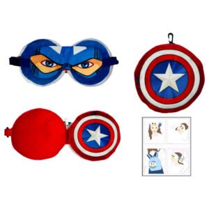 Marvel Avengers travel cushion + mask