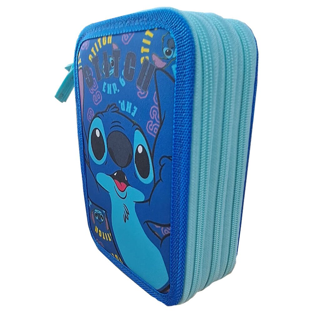 Disney Stitch triple pencil case - Image 2