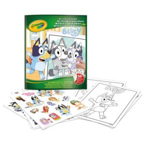 Bluey colouring book + stickers