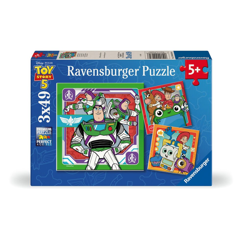 Disney Toy Story puzzle 3x49pcs