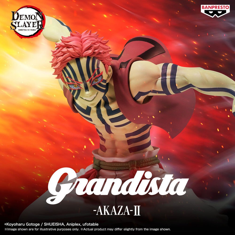 Demon Slayer Kimetsu no Yaiba Grandista Akaza II figure 23cm - Image 3