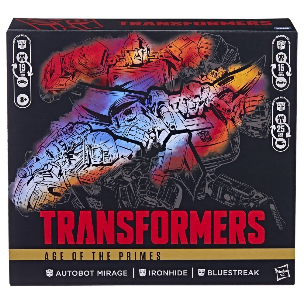 Transformers Age of the Primes Atobot Mirage & Ironhide & Bluestreak set 3 figures 13-15cm - Image 2