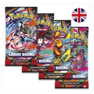 English Pokemon Megaevolution Chaos Rising assorted card game