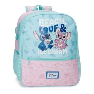 Disney Stitch Beach & Love adaptable backpack 33cm