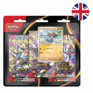 English Pokemon Pitch Black Mega Evolution Expansion pack of card games 3 envelopes