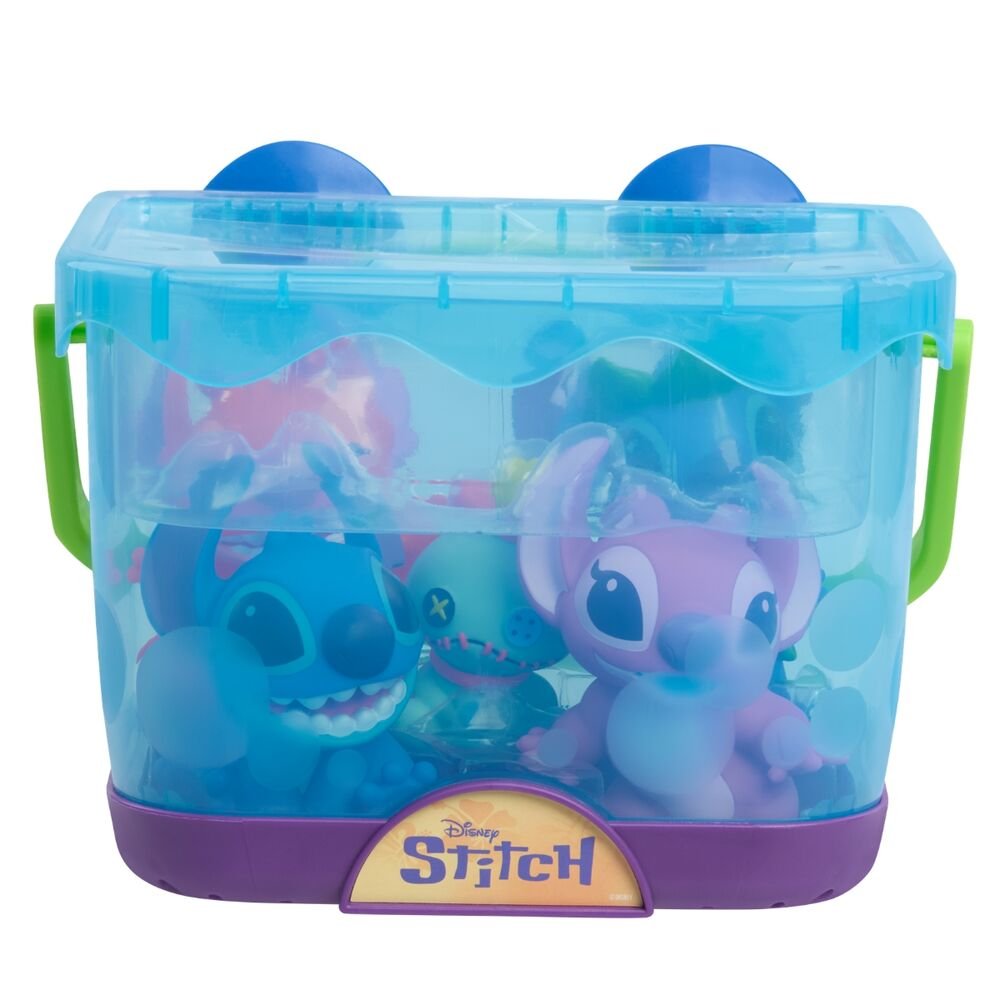 Disney Stitch set of 5 bathroom figures - Image 7