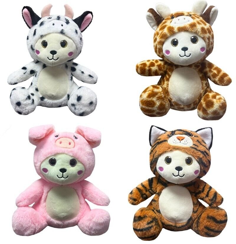 Costumed Bear assorted plush toy 28cm