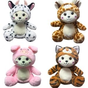 Costumed Bear assorted plush toy 40cm