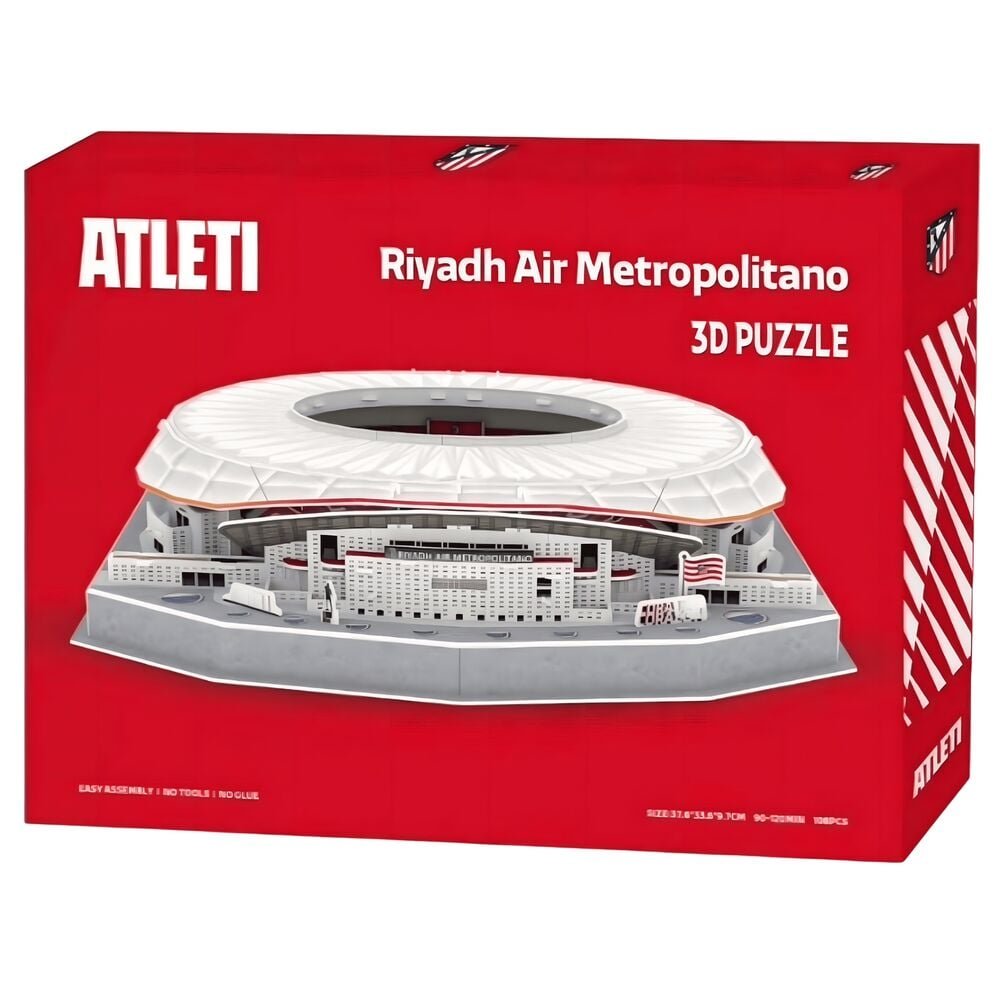 Atletico de Madrid Riyadh Metropolitano 3D Stadium puzzle