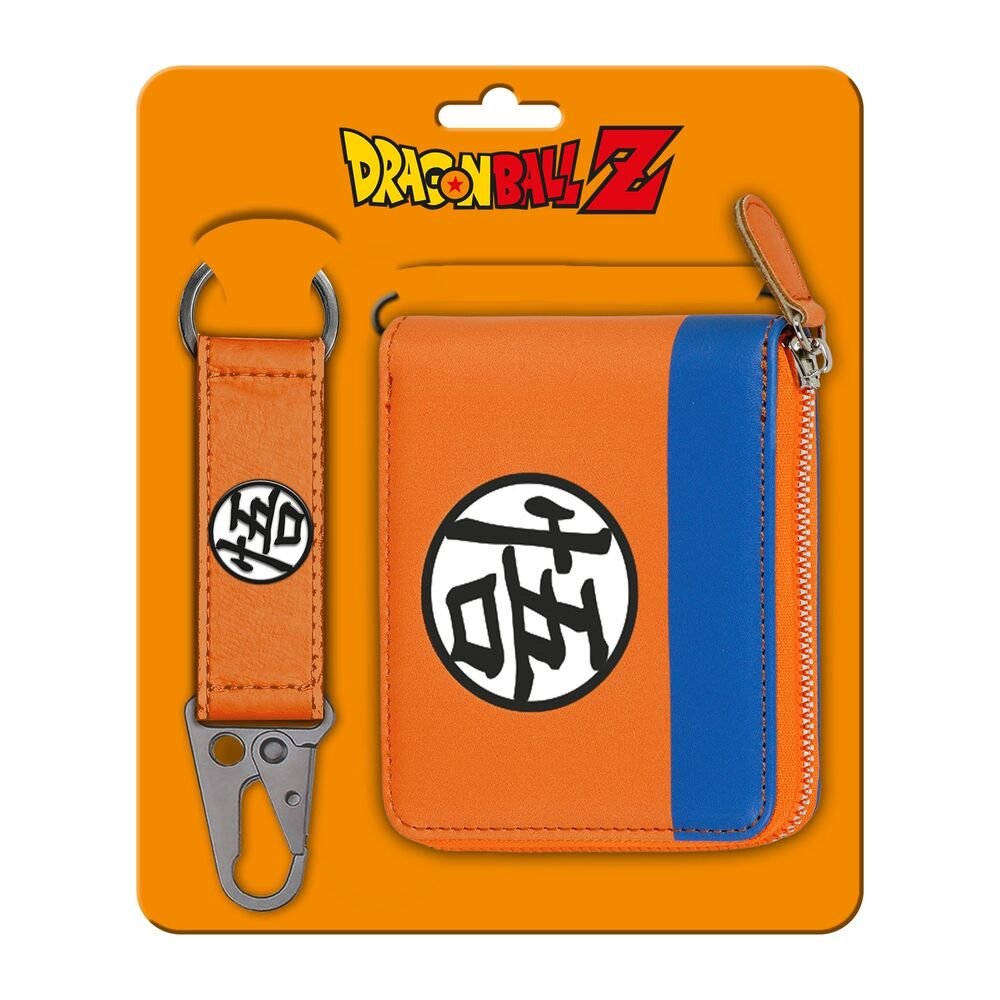Dragon Ball keyring + wallet set