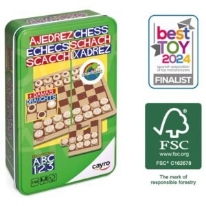 Chess & Draughts travel game