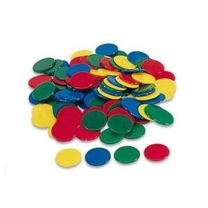 100 color chips bag