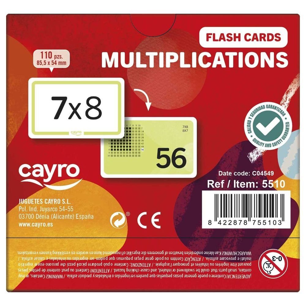 Flash Cards Multiplications - Image 2