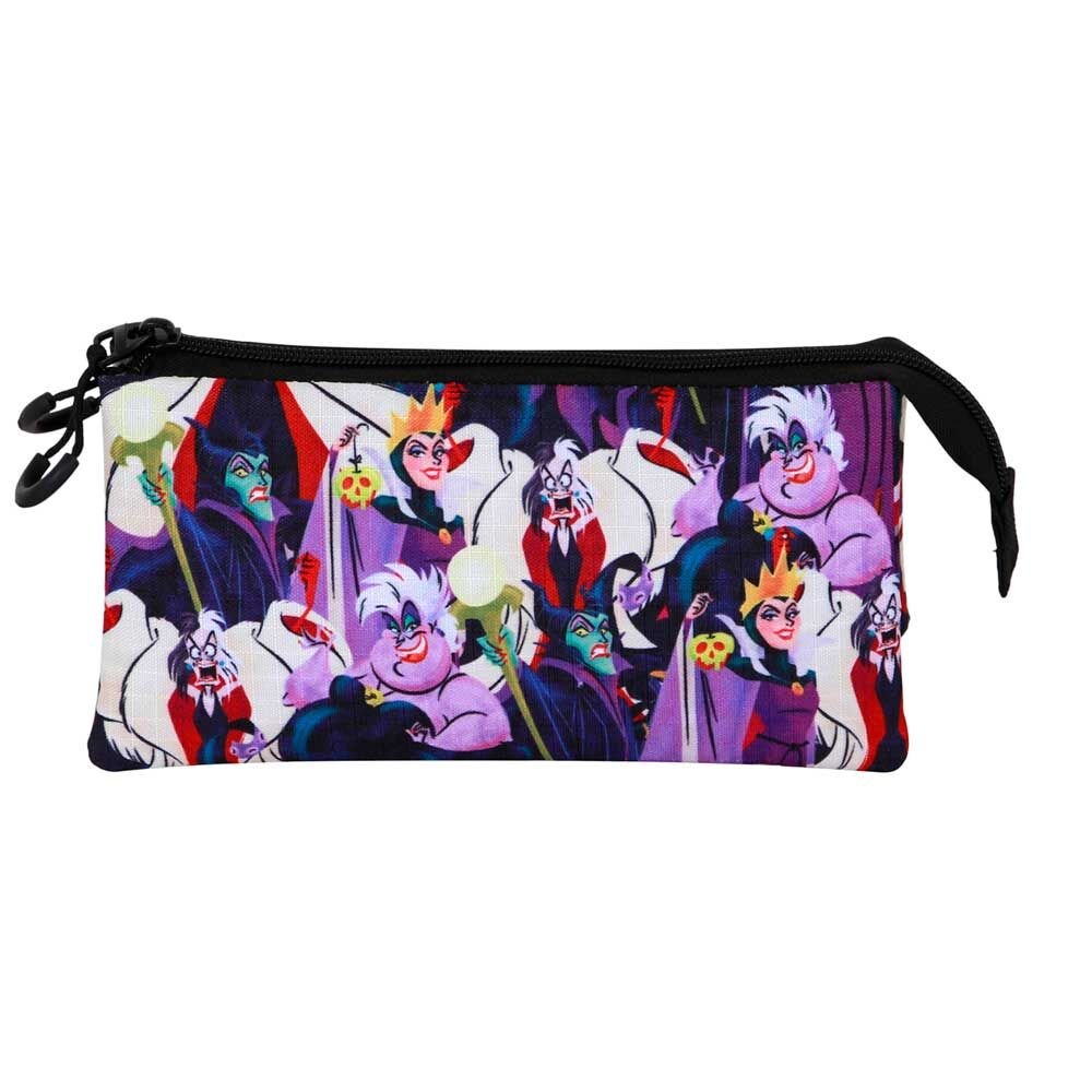 Disney Villains triple pencil case - Image 2