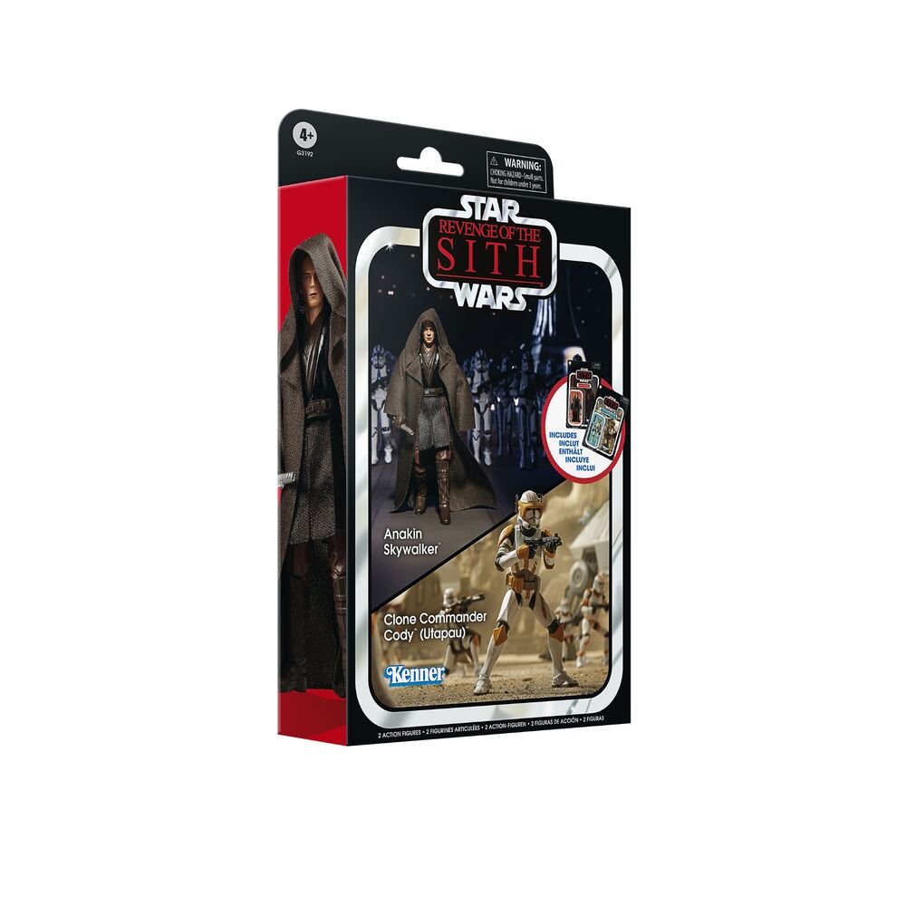 Star Wars Anakin Skywalker & Clone Commander Cody Utapau pack figure 9.5cm - Image 3