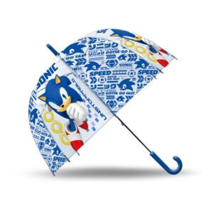 Sonic the Hedgehog transparent umbrella 46cm