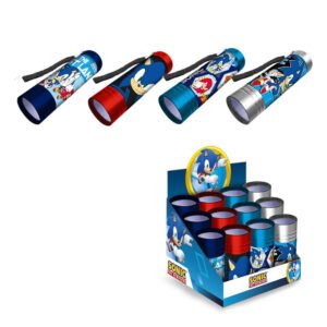 Sonic the Hedgehog assorted aluminium torch 9 leds
