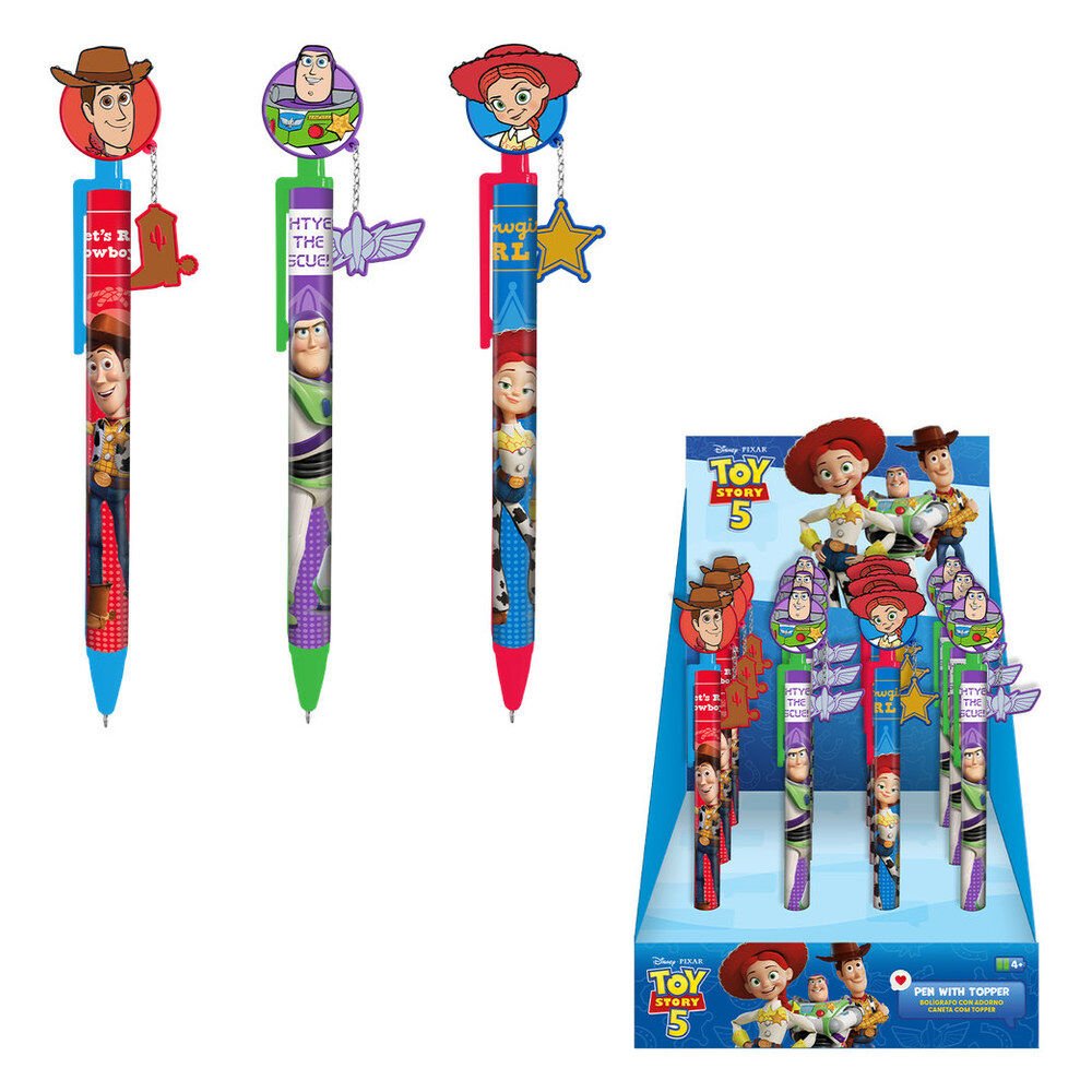 Disney Pixar Toy Story assorted pen with topper and charm