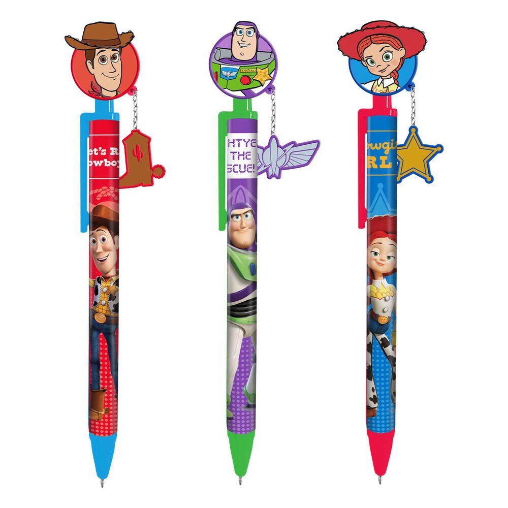 Disney Pixar Toy Story assorted pen with topper and charm - Image 2