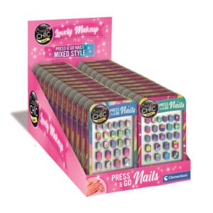 Crazy Chic Lovely Makeup Press & Go Nails Mixed False nails set
