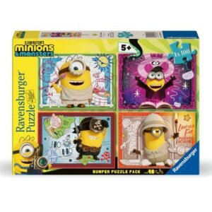 Minions 3 puzzle 4x100pcs