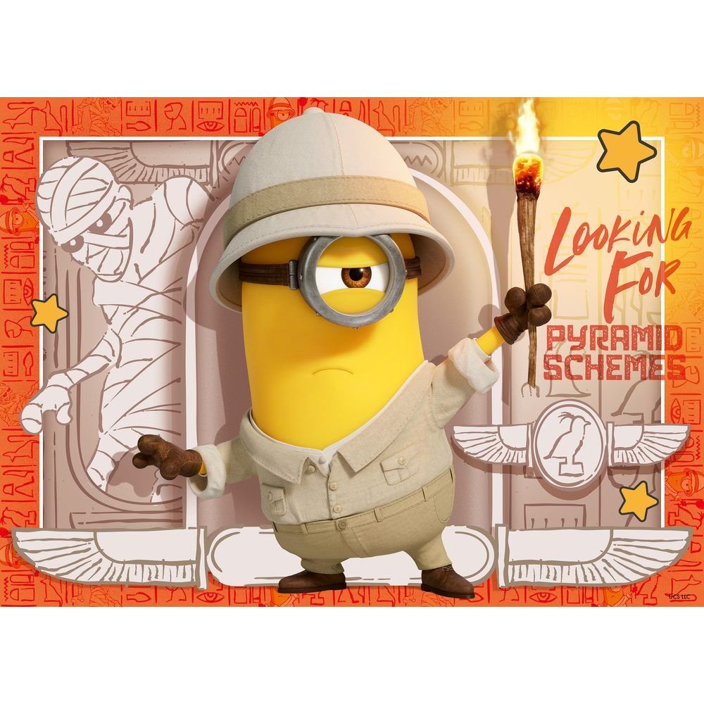 Minions 3 puzzle 4x100pcs - Image 5